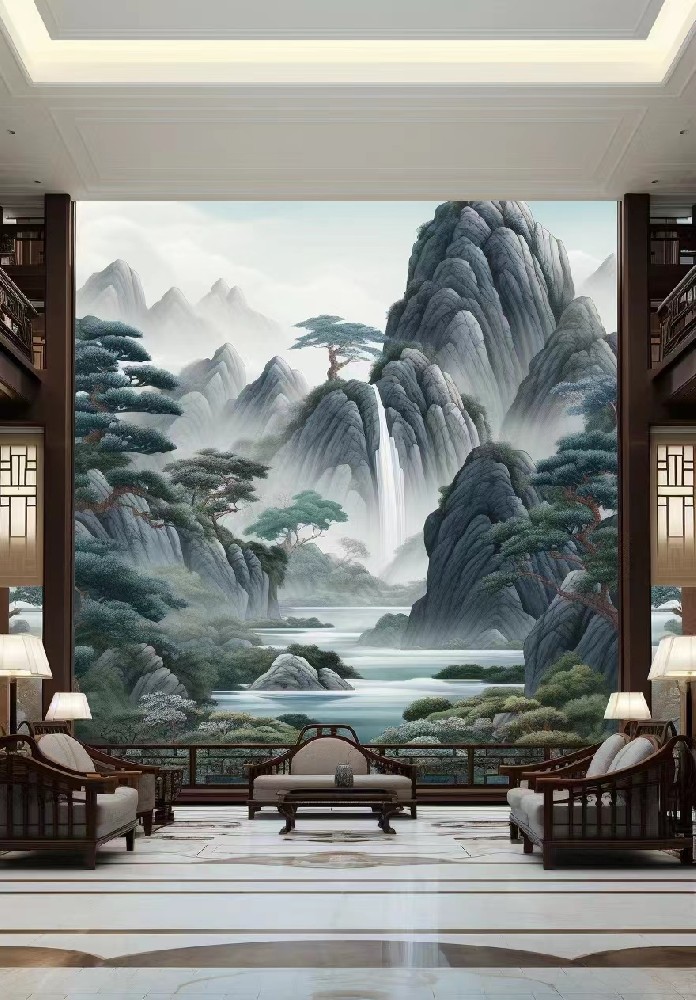 浮雕壁画彩绘，浮雕壁画教程视频